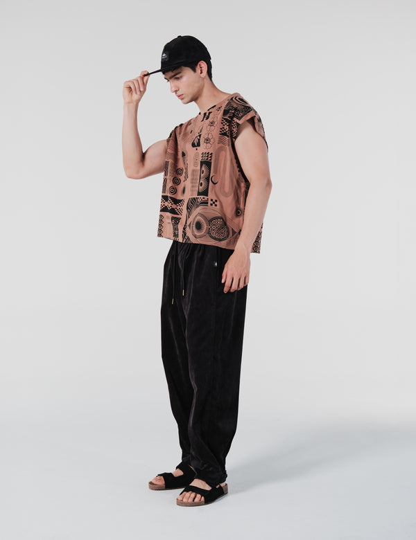 Tropelera Loose Fit Sisa Balance Kaky Hombre