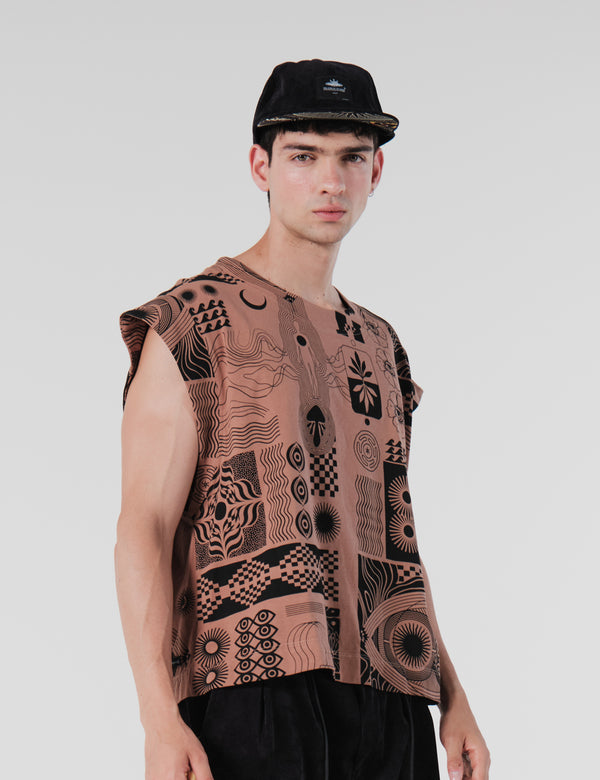 Tropelera Loose Fit Sisa Balance Kaky Hombre