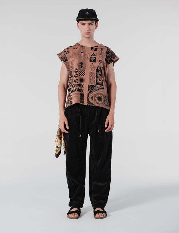 Tropelera Loose Fit Sisa Balance Kaky Hombre