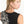 Vestido Corto cuello Fauno Alto negro Mujer