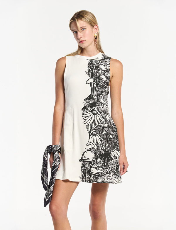  Fou Vestido Corto foutienda.myshopify.com vestido-corto-cuello-alto-flora-crudo-mujer      