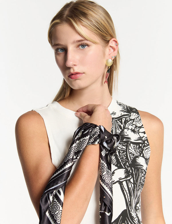  Fou Vestido Corto foutienda.myshopify.com vestido-corto-cuello-alto-flora-crudo-mujer      