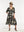 Vestido Semi Ajustada Savia negro + crudo Mujer