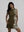 Vestido Corto cuello Alto Bioma verde militar Mujer