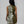 Vestido Corto cuello Alto Bioma verde militar Mujer