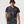Camisa Cuello Sport manga corta Sinestesia negro Hombre