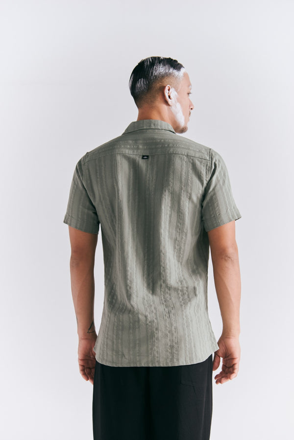 Camisa Regular Fit Malaquita verde pistacho Hombre