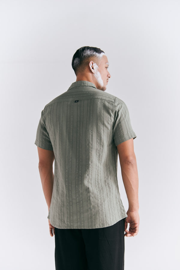 Camisa Regular Fit Malaquita verde pistacho Hombre