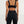 Bike Short pretina alta negro Mujer