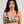 Bra Top triangulo Roots multicolor Mujer