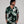 Camisa Cuello Sport manga corta Monstera verde jade Hombre