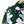 Camisa Cuello Sport manga corta Monstera verde jade Hombre