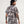 Camisa Cuello Sport manga corta Copto Negro + Palo Rosa Hombre