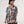 Camisa Cuello Sport manga corta Copto Negro + Palo Rosa Hombre