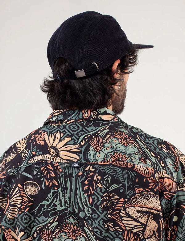 Camisa Cuello Sport manga corta Jardin de los Dioses multicolor Hombre