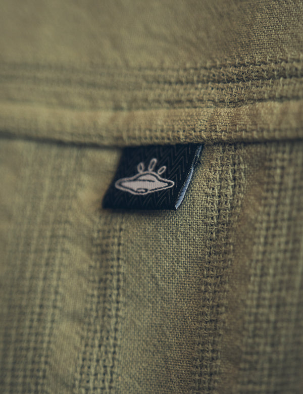 Camisa Regular Fit Espiritu verde pistacho Hombre