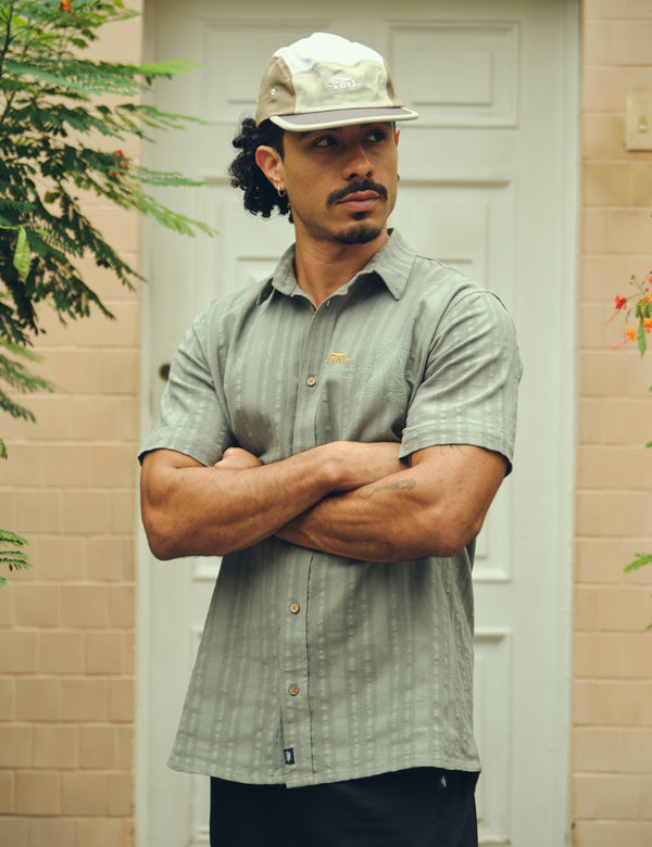 Camisa Regular Fit Espiritu verde pistacho Hombre