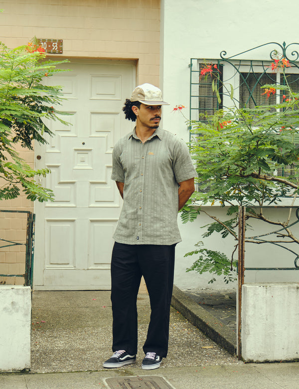 Camisa Regular Fit Espiritu verde pistacho Hombre