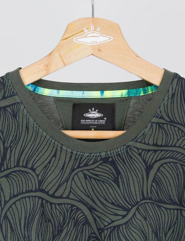 Camiseta Cucumelo verde Hombre