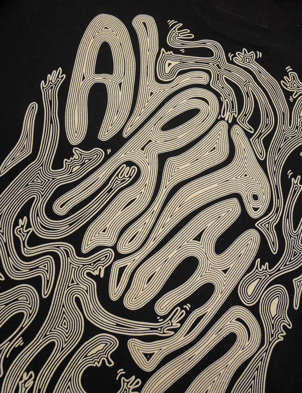 Camiseta Oversize Al ritmo de Medallo negro Mujer