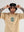 Camiseta Oversize Alta Frecuencia Arena Hombre
