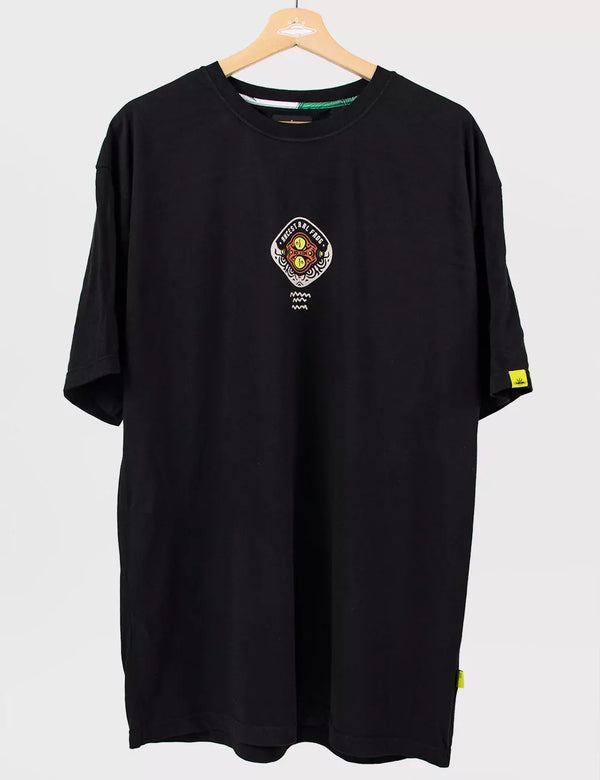 Camiseta Oversize Ancestral Frog negro Hombre