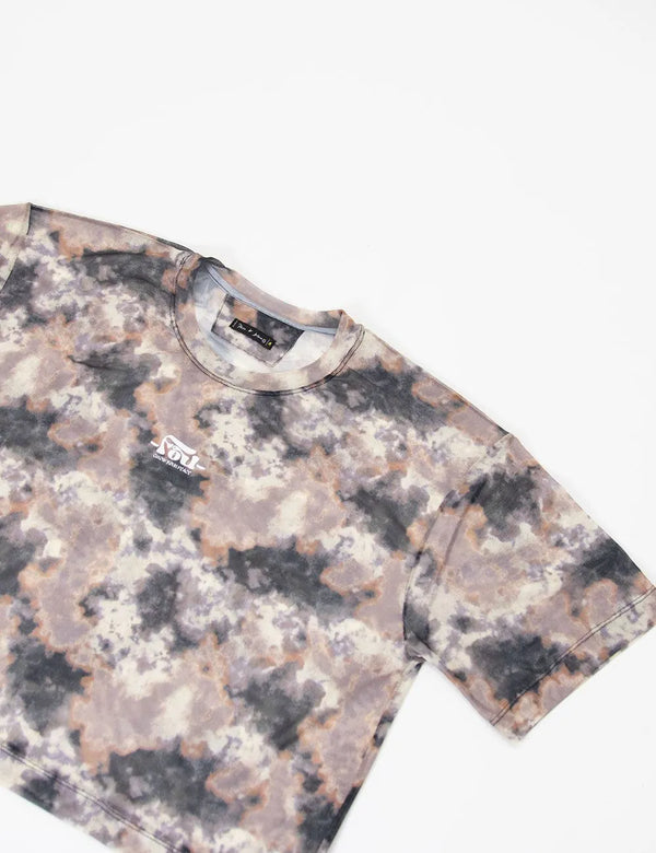 Camiseta Oversize Cosmos multicolor Mujer