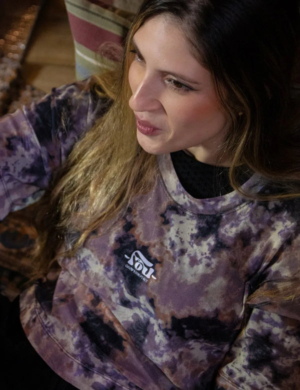 Camiseta Oversize Cosmos multicolor Mujer