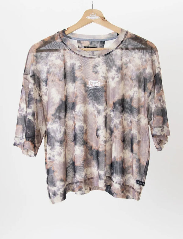 Camiseta Oversize Cosmos multicolor Mujer