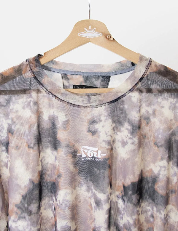 Camiseta Oversize Cosmos multicolor Mujer