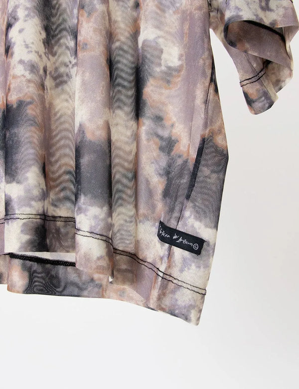 Camiseta Oversize Cosmos multicolor Mujer