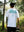 Camiseta Oversize De La Tierrita blanco Hombre