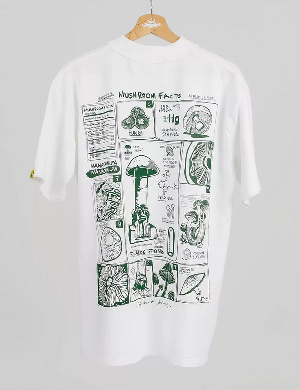 Camiseta Oversize Fungi crudo Unisex