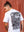 Camiseta Oversize On the Trip blanco para Hombre