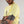 Camiseta Regular Fit Pacifista amarillo Hombre