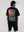 Camiseta Oversize Pacifista negro Hombre