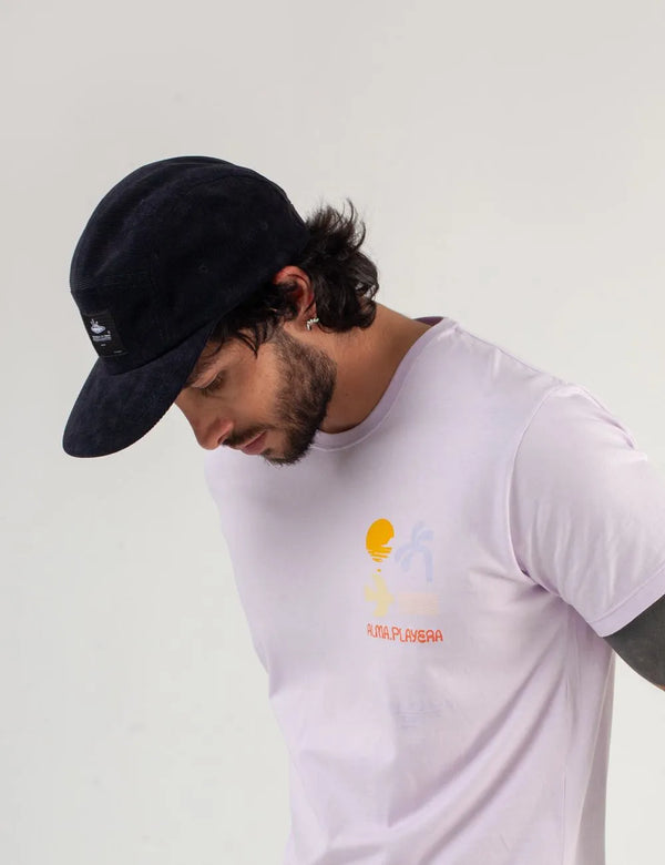 Camiseta Regular Fit Alma Playera lila Unisex