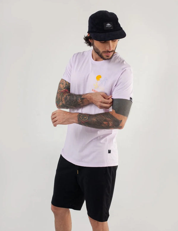 Camiseta Regular Fit Alma Playera lila Unisex