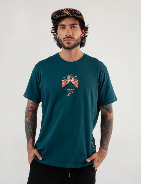 Camiseta Regular Fit Sueño Florido para Hombre
