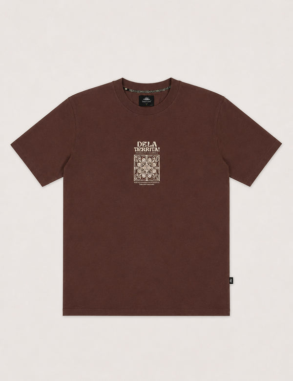 Camiseta Oversize  Siembra Chocolate Hombre