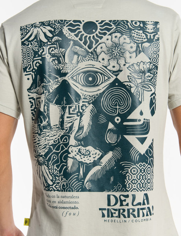Camiseta Regular Fit Siembra verde pálido Hombre