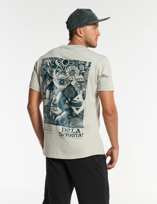 Camiseta Regular Fit Siembra verde pálido Hombre