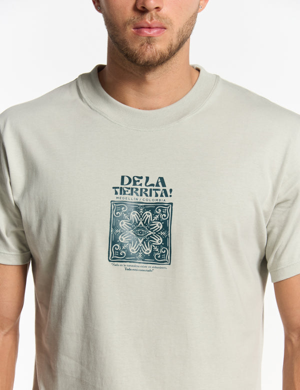 Camiseta Regular Fit Siembra verde pálido Hombre