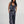 Chaleco Escote en Pico set Stamp azul + negro Mujer
