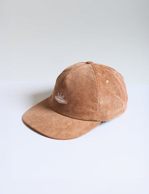 Gorro Melted Hat Ovni marrón frente