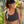 Crop Top Sisa Peaceful gris Mujer