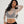 Crop Top Manga Larga GLOW beige Mujer