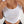 Crop Top Sisa Sepiolita blanco Mujer