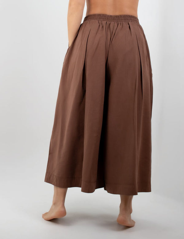 Pantalón Culotte Arcilla Mujer