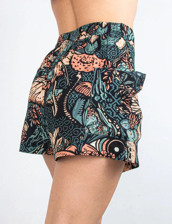 Falda Short Jardín de los Dioses multicolor Mujer